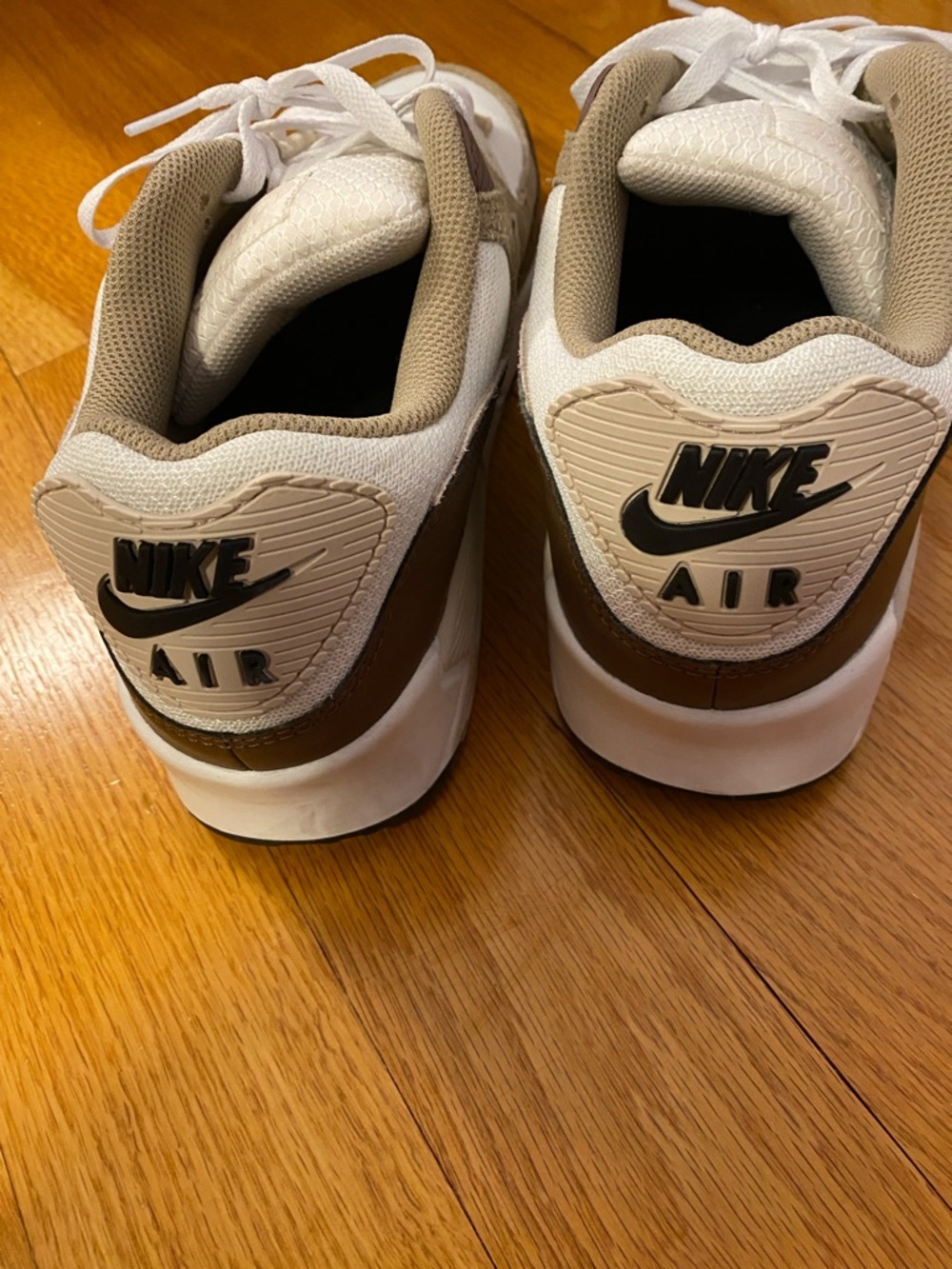 Nike Air Max 90 Summit Men's Sneakers - summit white/Khaki/light Orwood Brown - Picture 3 of 9